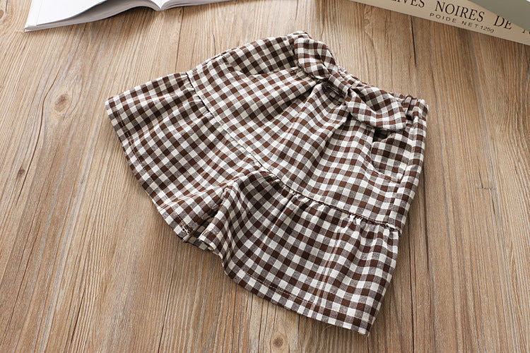 Mädchen Kinder Set Plaid Elefant
