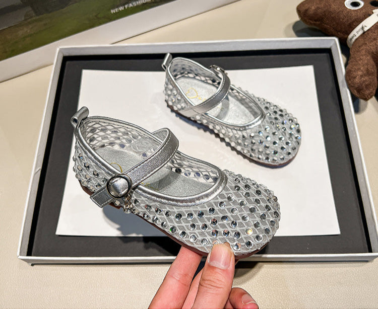 Girls' Rhinestone Shoes