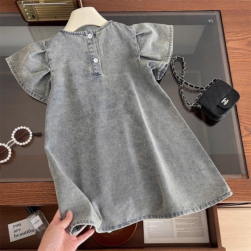 Kinder Jeanskleid