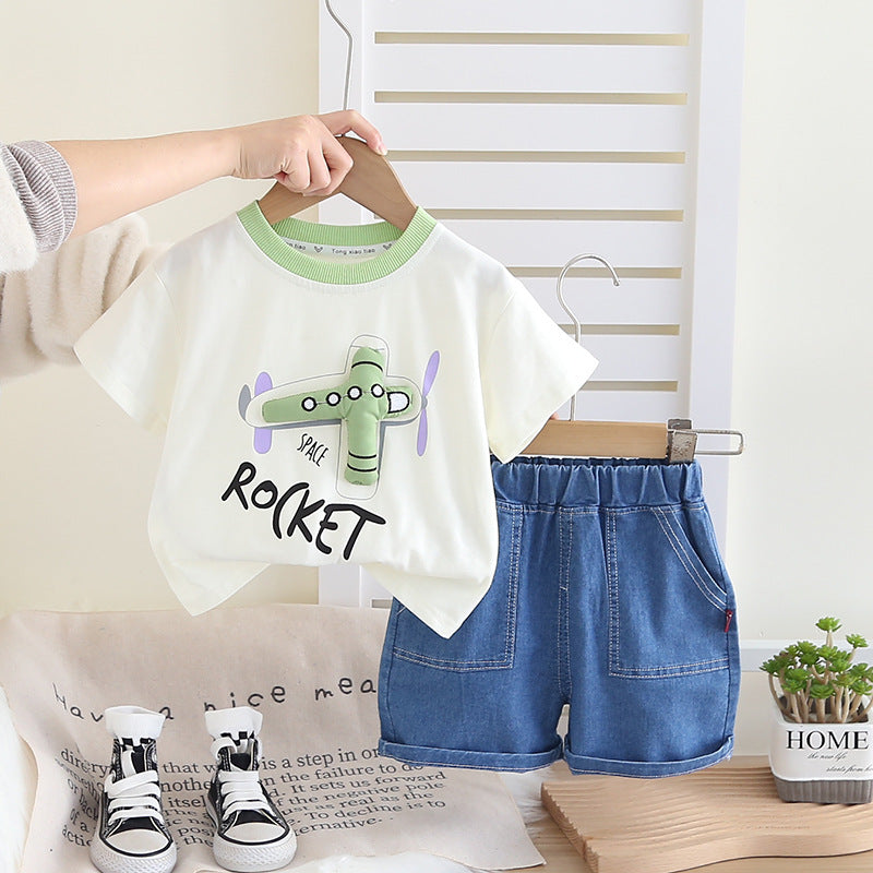 Boys' Little Airplane Set