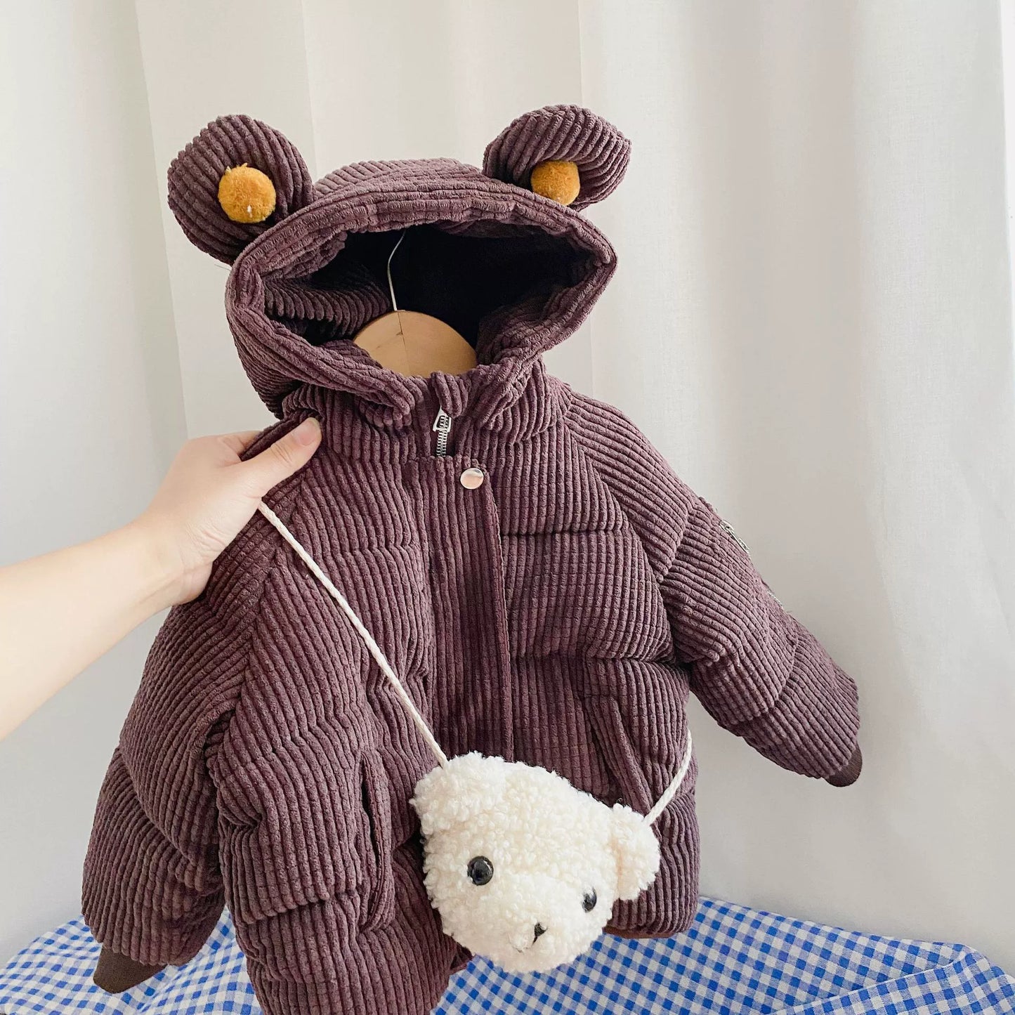 Super Warm Children's Coat with Ears