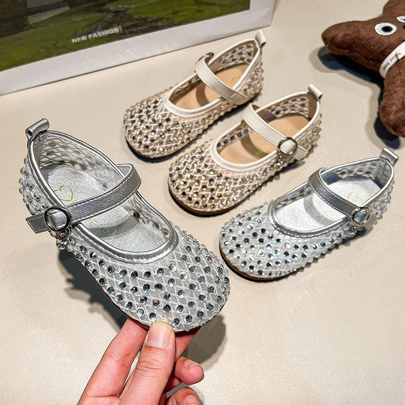 Girls' Rhinestone Shoes