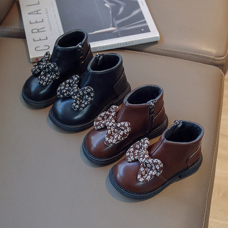 Girls' Bow Boots