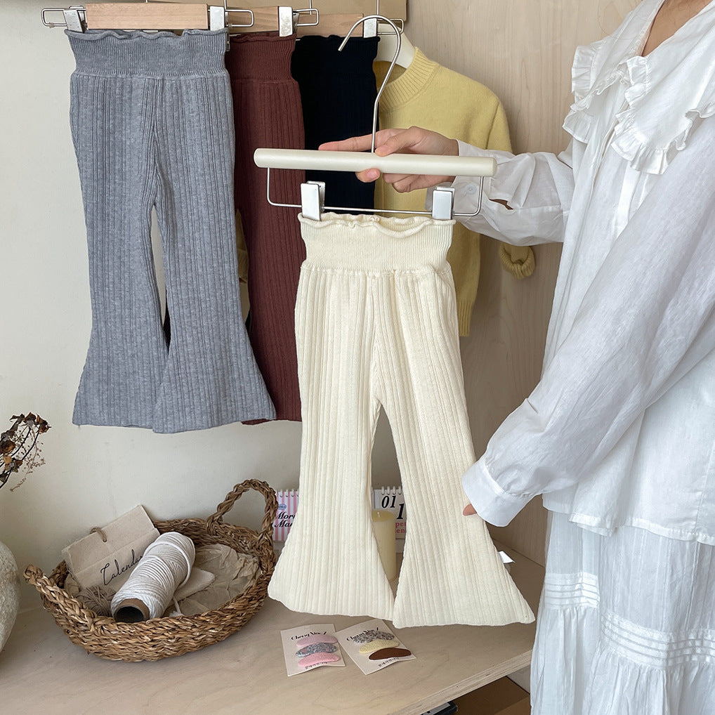Girls' Knitted Trousers