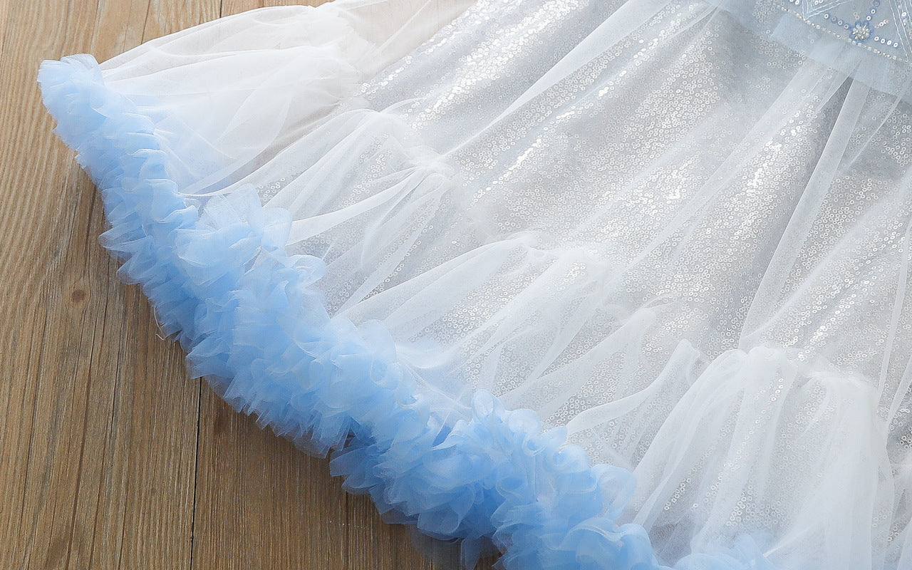 Kinderkleid Tüll und Strass