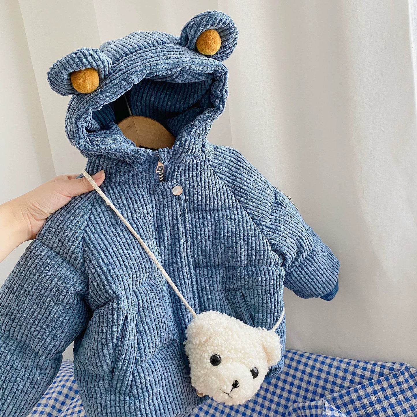 Super Warm Children's Coat with Ears