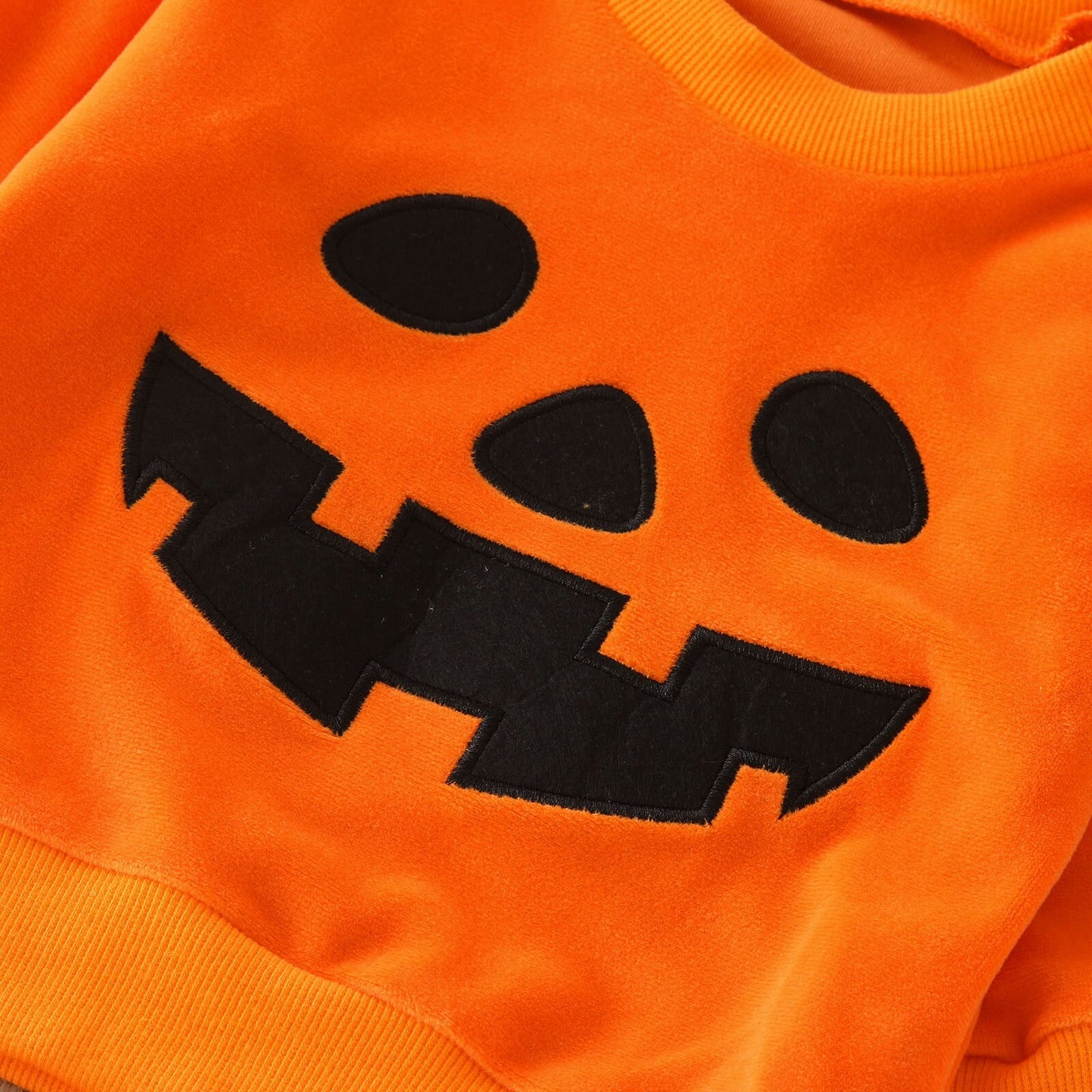 Halloween Costumes Toddler Sets Cute Pumpkin Long Sleeve Tops Pants