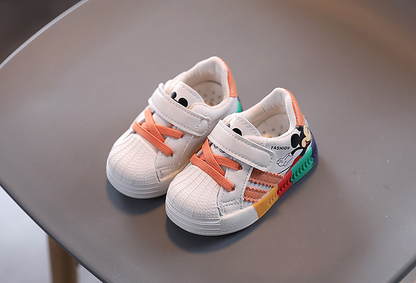 Colored Mr.Mause children's sneakers