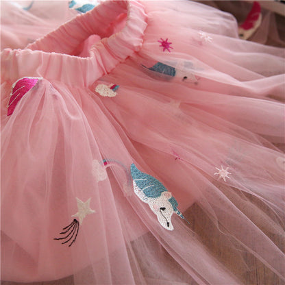 Unicorn Infant Girl Set Tulle