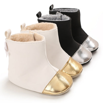 Women's Children's Boots with Fur