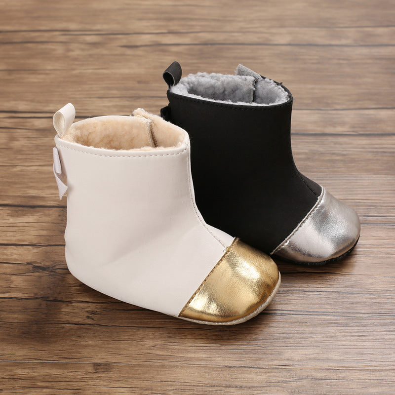 Women's Children's Boots with Fur