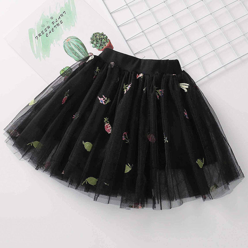 Children's Tulle Fruit Skirt