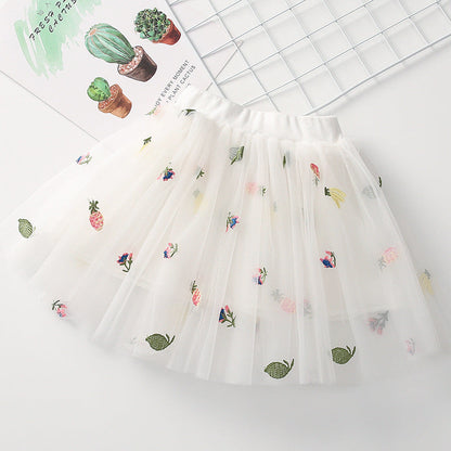 Children's Tulle Fruit Skirt