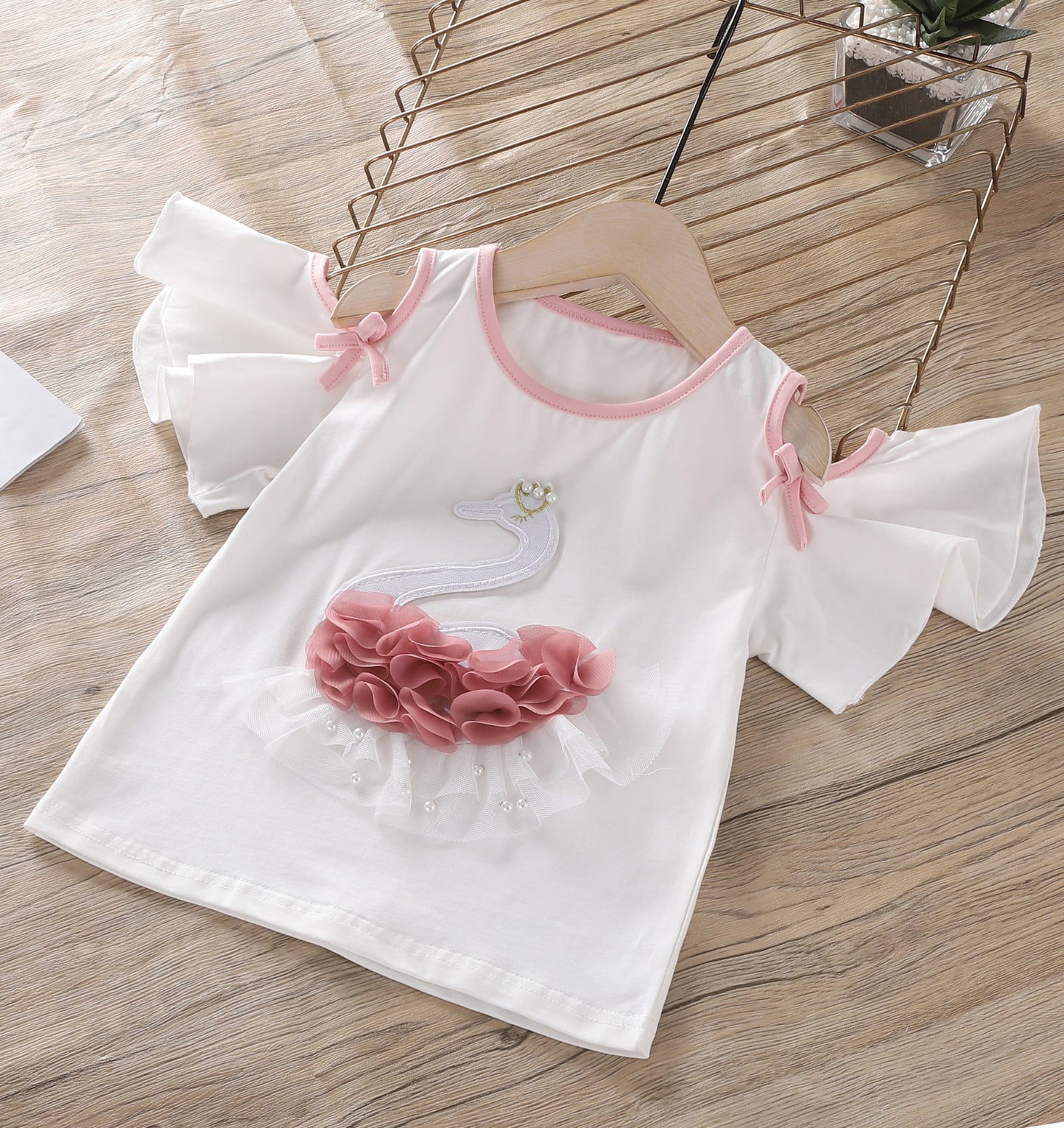 Girl's Infant Set Duckling and Tulle