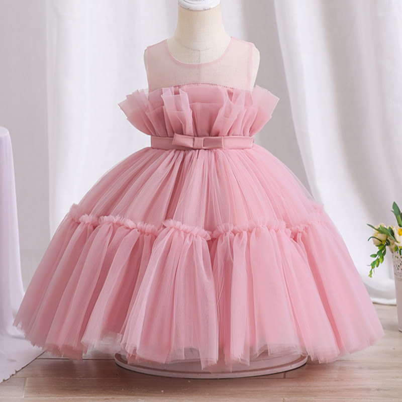 Tulle and lace Tiered Princess Dress