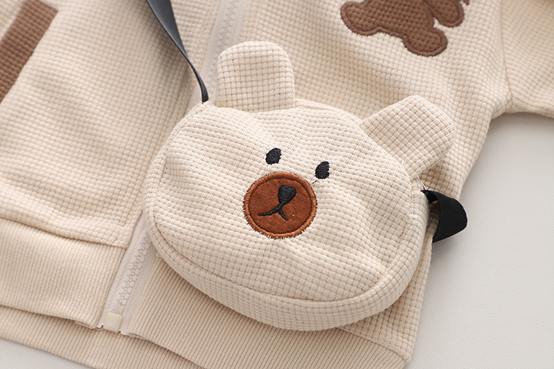 Children's set with bear bag