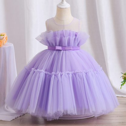 Tulle and lace Tiered Princess Dress