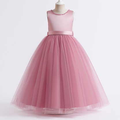 Classic Children's Dress with Bow