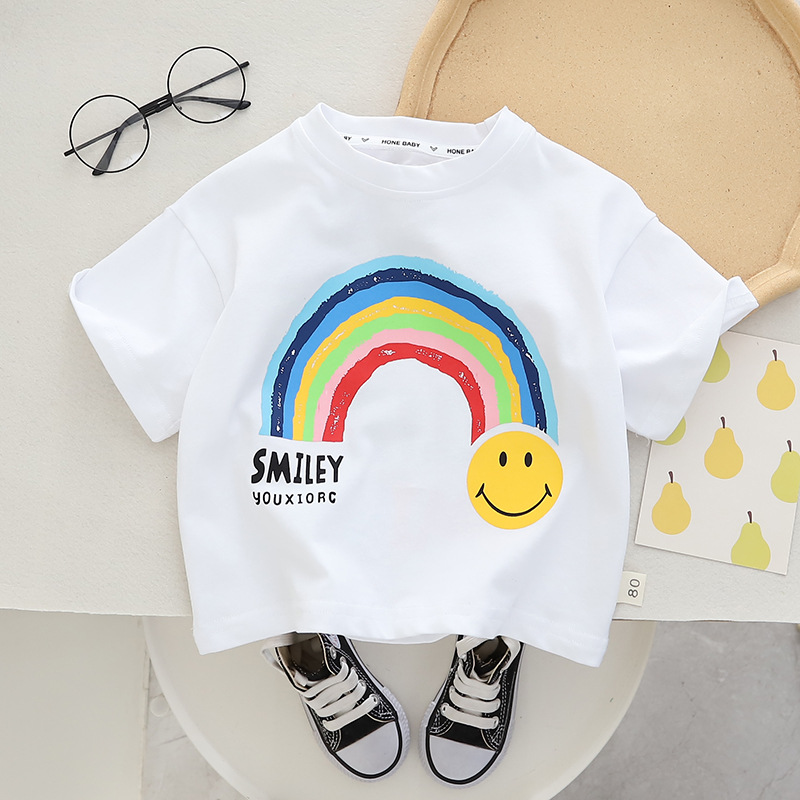 Children's rainbow summer set