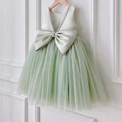 Green Pearl Children's Dress