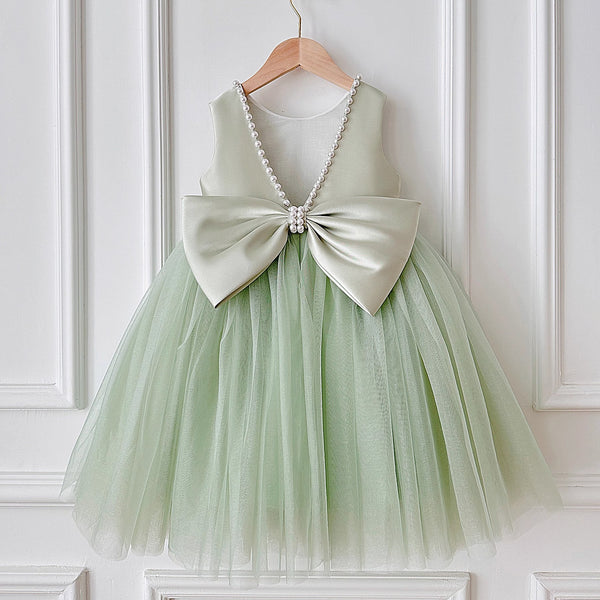 Green Pearl Children's Dress
