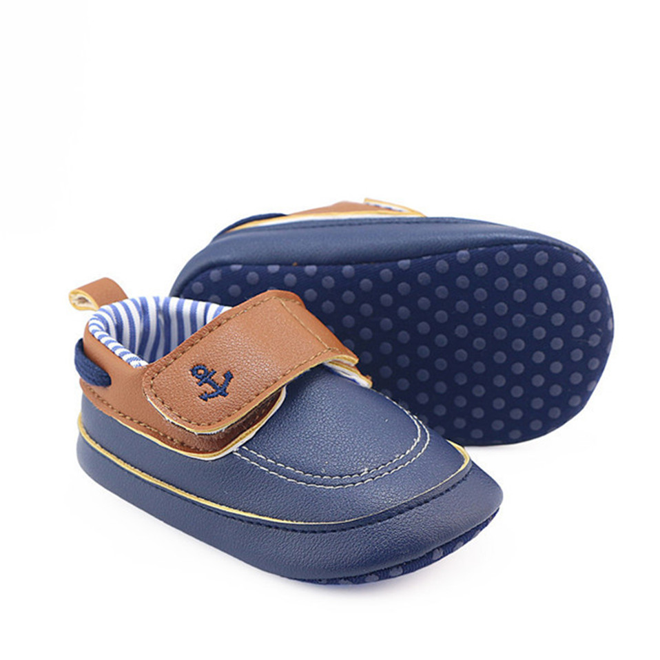 Navy Baby Boy Shoes