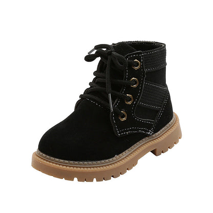 Children's Boots Lace-up Combat Boots