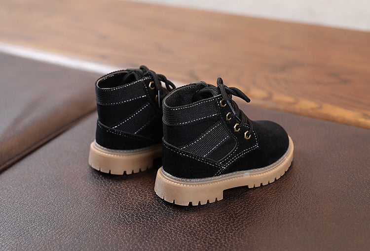 Children's Boots Lace-up Combat Boots