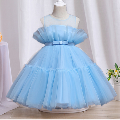 Tulle and lace Tiered Princess Dress