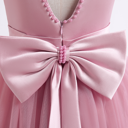 Classic Children's Dress with Bow