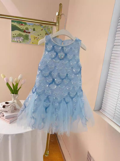 Shiny Mermaid Children's Dress