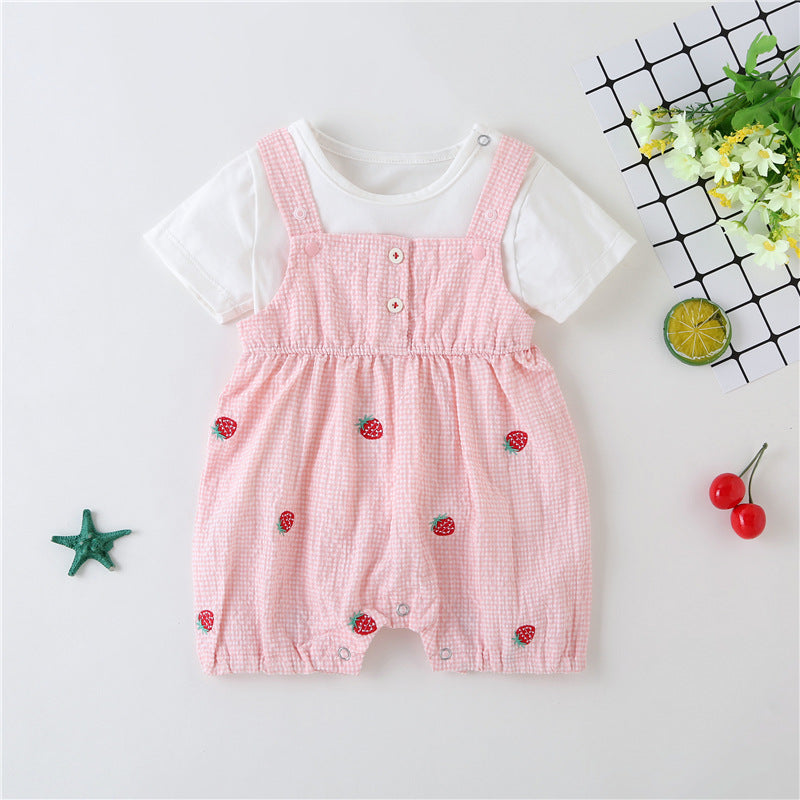 Girls' Summer Strawberry Shortcake Set