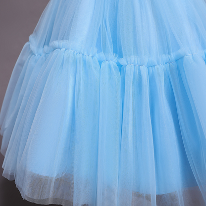 Tulle and lace Tiered Princess Dress