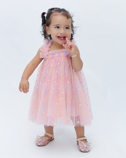 Children's Polka Dot Tulle Dress