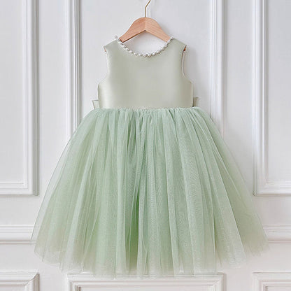 Green Pearl Children's Dress