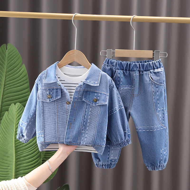 Children's Jeans 3 Pieces Set