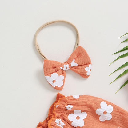 Florid children's bodysuit + Headband