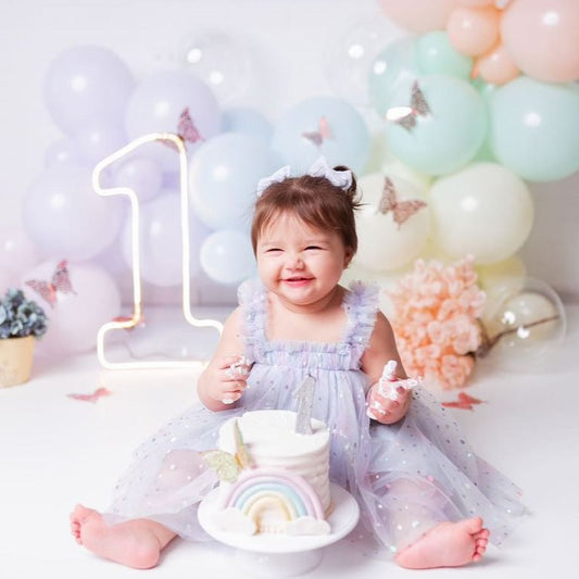 Children's Polka Dot Tulle Dress