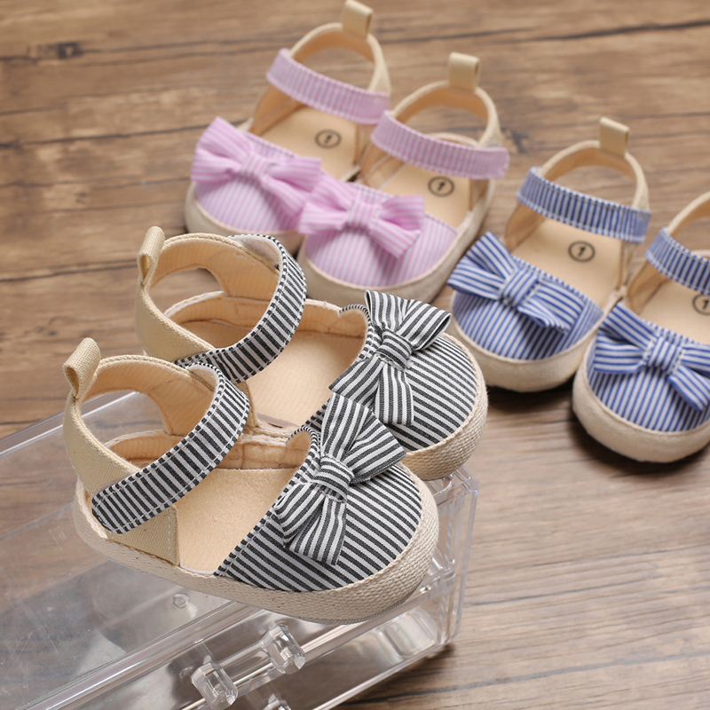 Striped Baby Shoes