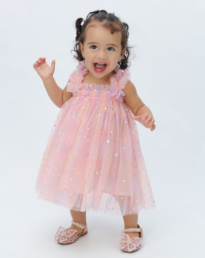 Children's Polka Dot Tulle Dress