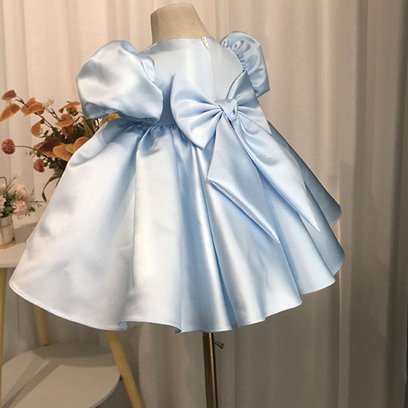 Princess Blue Pearls Children's Dress