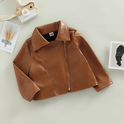 Children's Leather Jacket