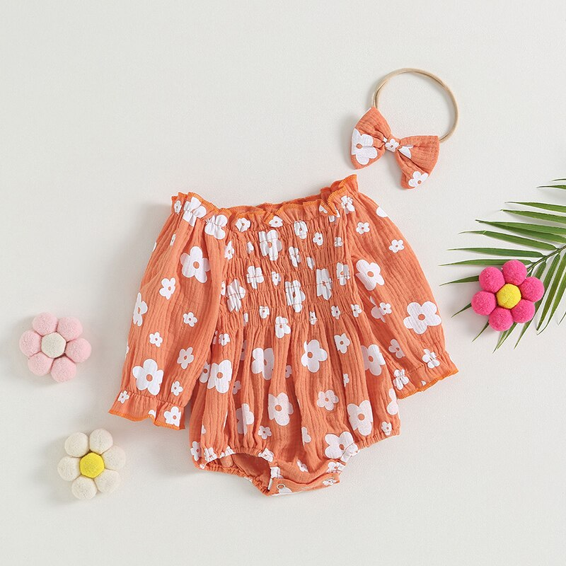 Florid children's bodysuit + Headband