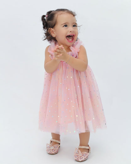 Children's Polka Dot Tulle Dress