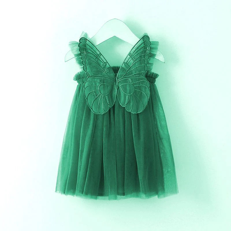 Children's Tulle Dress with Wings