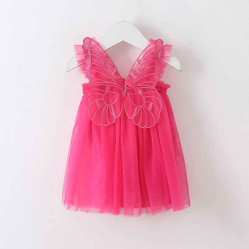 Children's Tulle Dress with Wings