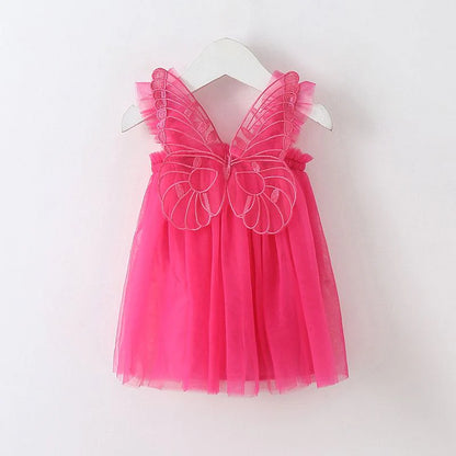 Children's Tulle Dress with Wings