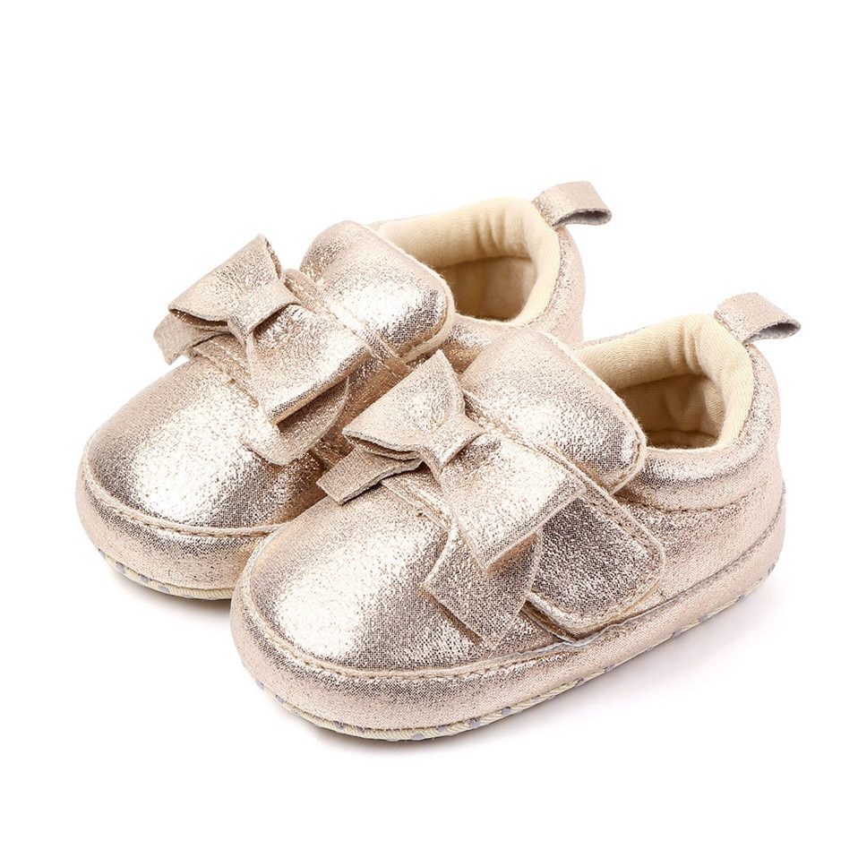 Metallic Baby Sneakers