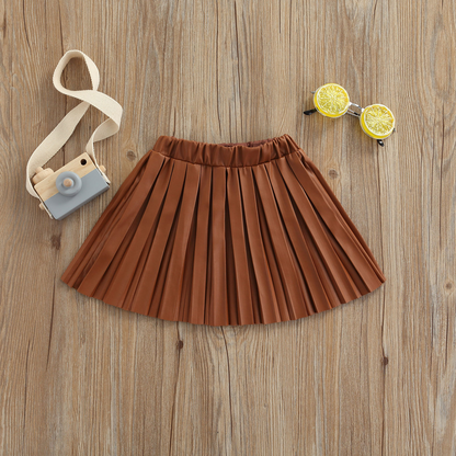 Children's pleated skirt