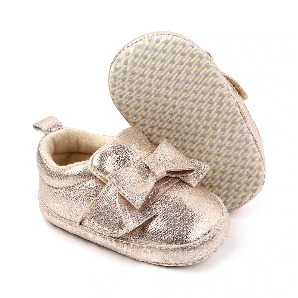 Metallic Baby Sneakers